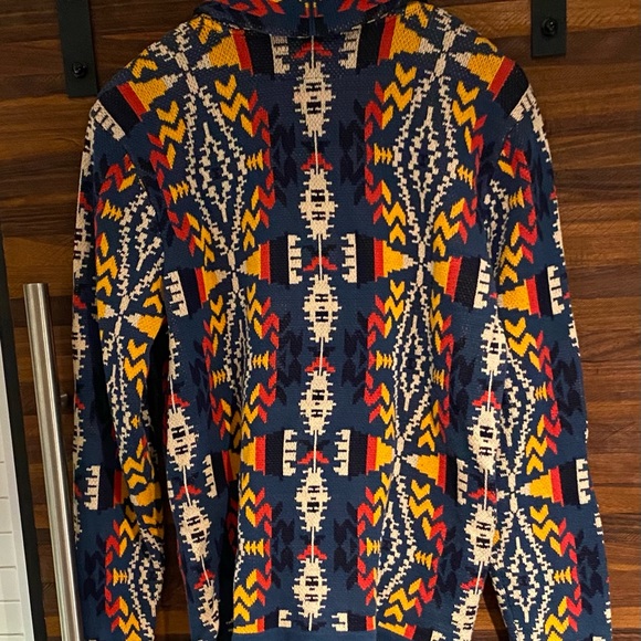 Powder Creek Outfitters / Rock and Roll Denim men’s cardigan sweater XXL - Picture 5 of 8